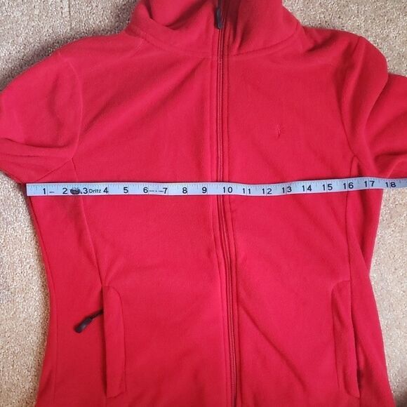 Danskin red fleece jacket size S - Picture 13 of 16